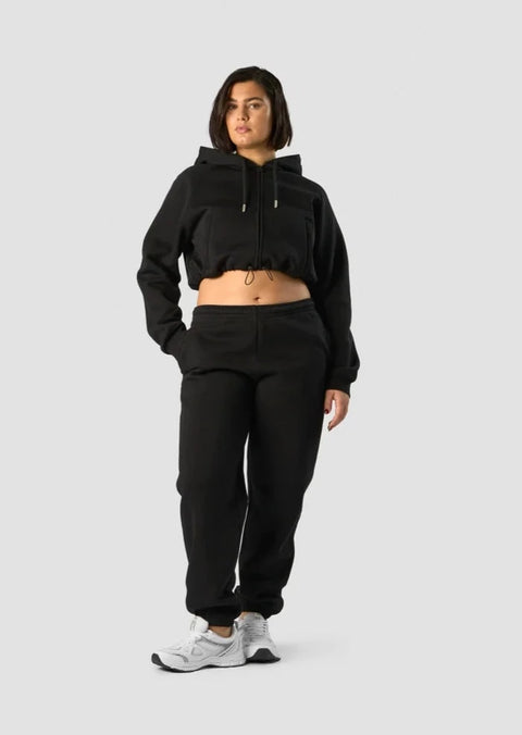 ICANIWILL - EVERYDAY CROPPED HOODIE SORT