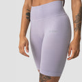 ICANIWILL - DEFINE RIBBED BIKER SHORTS CLOUDY VIOLET